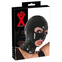 Latexová čierna maska