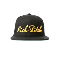 RICH BITCH SNAPBACK GOLD CAP