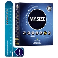 Kondomy My Size 22,3 cm, 6,4 cm