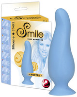 Anální kolík Smile Hopper M Modrá