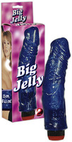 Vibrátor Big Jelly Modrý