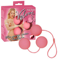 Venušiny kuličky Velvet pink balls