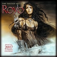 FANTASY ART OF ROYO - 2017 CALENDAR