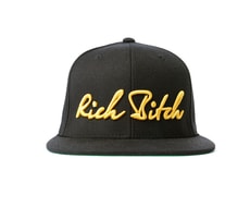 RICH BITCH SNAPBACK GOLD CAP