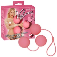 Velvet pink balls